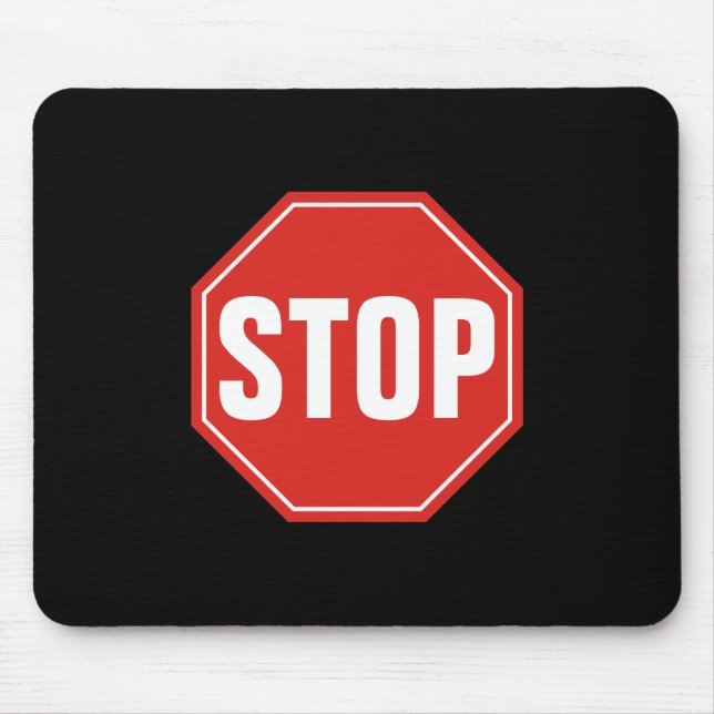 STOPP-Signatur Mousepad (Vorne)
