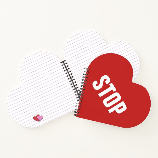 STOPP-Signatur Notizbuch (Innenseite)