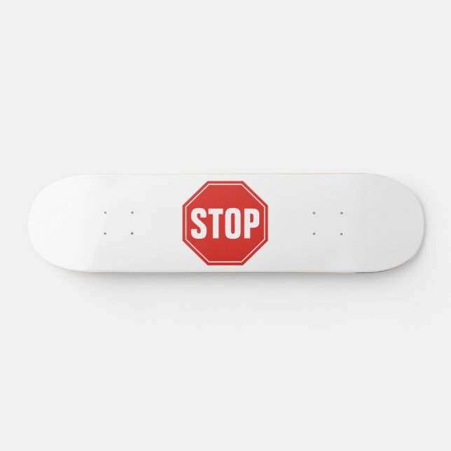 STOPP-Signatur Skateboard (Horizontal)