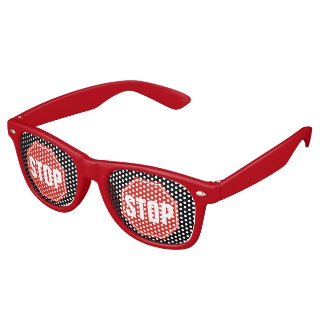 STOPP-Signatur Sonnenbrille (Schrägansicht)