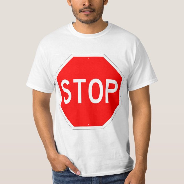 STOPP-Signatur-T - Shirt (Vorderseite)