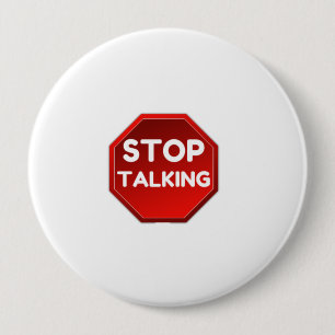 STOPP-TALKING-SIGN BUTTON