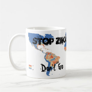 Stopp Zika / Support Research Tasse von RoseWrits
