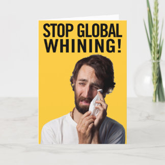 Stoppen des globalen Wahnsinns Karte