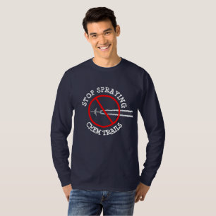 Stoppen des Spray-Chem-Trail-Shirts T-Shirt