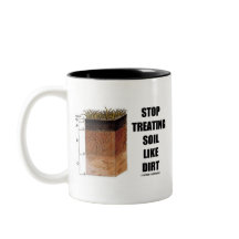 Stoppen Sie, Boden wie Schmutz (Boden-Horizonte)