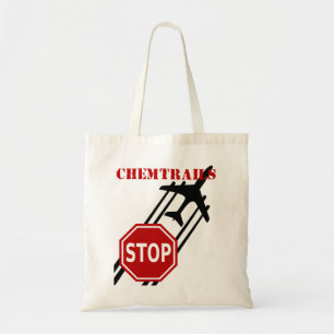Stoppen Sie Chemtrails Tasche