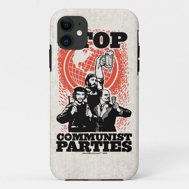 Stoppen Sie Cummunist Partys-Fall Case-Mate iPhone Hülle (Rückseite)
