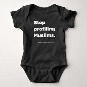 Stoppen Sie, das einteilige Baby zu profilieren Strampler
