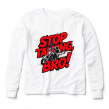 Stoppen Sie das Gespräch Bro - Bold Attitude T - S