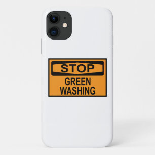 Stoppen Sie das Greenwashing-Schild Case-Mate iPhone Hülle