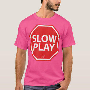 Stoppen Sie das Spielen Men's Golf Spaß Grafik Sar T-Shirt