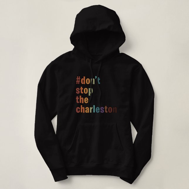 Stoppen Sie den Charleston Funny Mahjong Player Ch Hoodie (Design vorne)