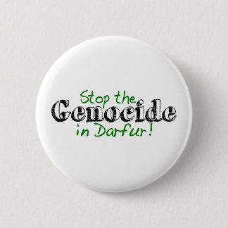 Stoppen Sie den Genozid Darfur Button