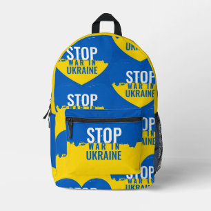 Stoppen Sie den Krieg in der Ukraine-Rucksack / an Bedruckter Rucksack