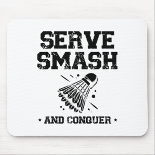 Stoppen Sie den Stachel an meinem Badminton Player Mousepad