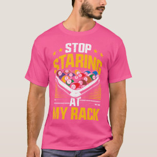 Stoppen Sie den Stachel an meinem Rack Pool Billia T-Shirt