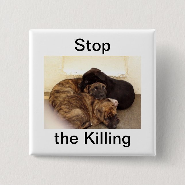 Stoppen Sie den Tötungs-Stützknopf Button (Vorderseite)