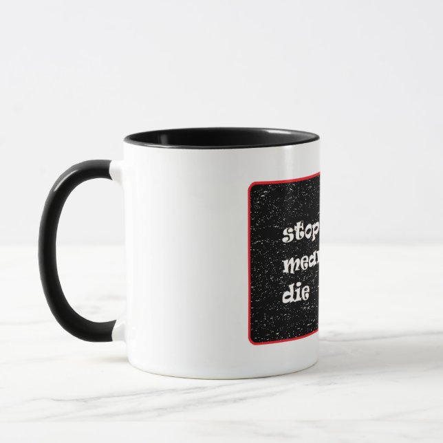 Stoppen Sie den Versuch Mittel ich Die Tasse (Links)