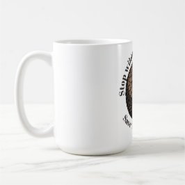 Stoppen Sie den Wildtierhandel - Retten Sie den Pa Kaffeetasse