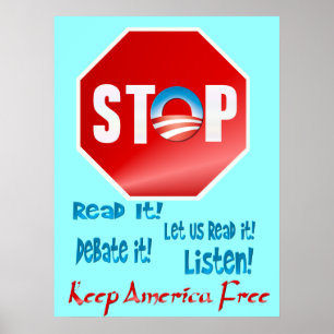 Stoppen Sie die Eile! Plakat