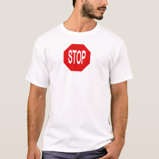 Stoppen Sie (fertigen Sie es) besonders an T-Shirt