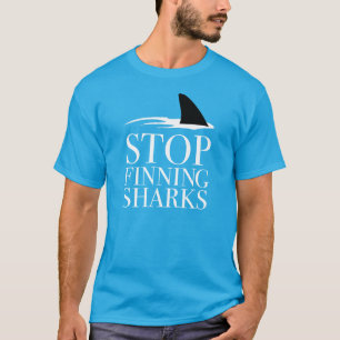 STOPPEN SIE FINNING HAIFISCHE T-Shirt