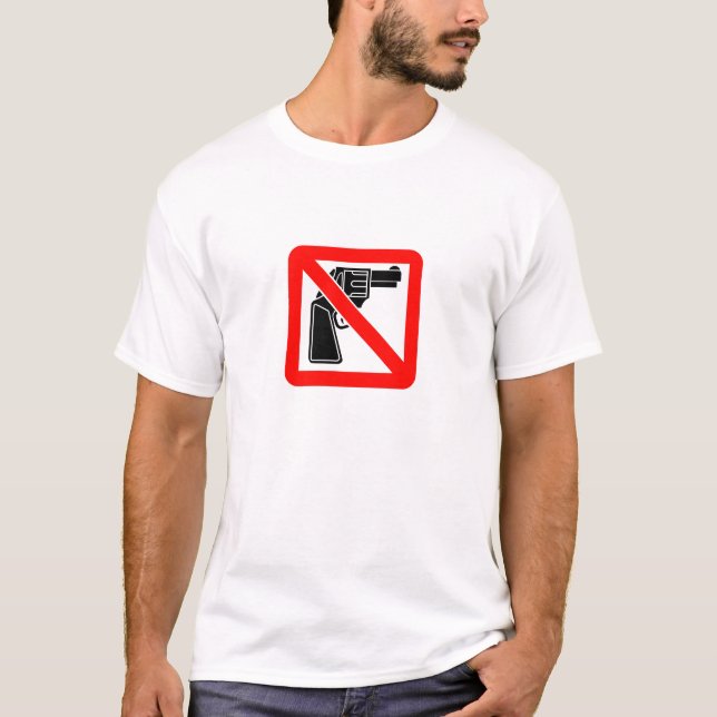 Stoppen Sie Gewehr-Gewalt! T-Shirt (Vorderseite)
