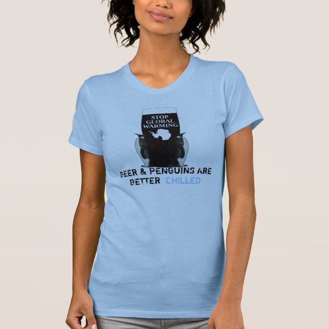 Stoppen Sie globale Erwärmung T-Shirt (Vorderseite)