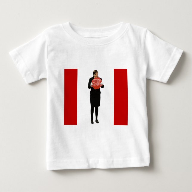 Stoppen Sie Harper Baby T-shirt (Vorderseite)