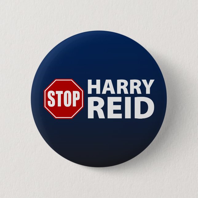 Stoppen Sie Harry Reid Button (Vorderseite)