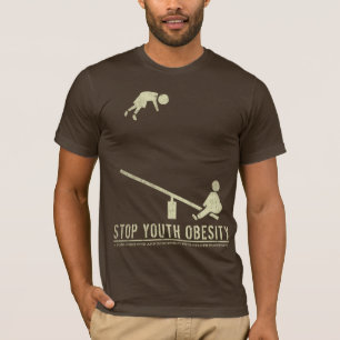 Stoppen Sie Jugend-Korpulenz-T - Shirt