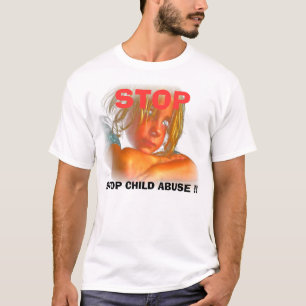 STOPPEN SIE KINDESMISSBRAUCH, STOPPEN SIE T-Shirt