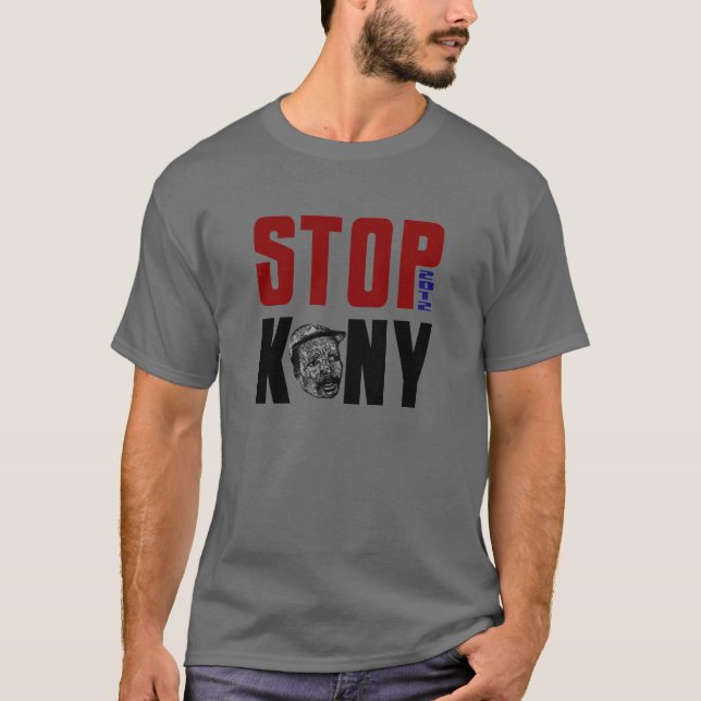 Stoppen Sie Kony 2012 T-Shirt (Vorderseite)