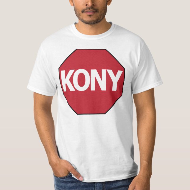 Stoppen Sie Kony T-Shirt (Vorderseite)