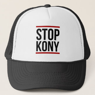 "Stoppen Sie Kony" T-Shirts (T-Shirts) und Hüte Truckerkappe
