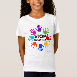Stoppen Sie, Mädchen-T-Shirt einzuschüchtern T-Shirt