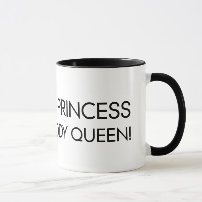 Stoppen Sie, mich anzurufen Prinzessin: Ich bin Tasse (Rechts)