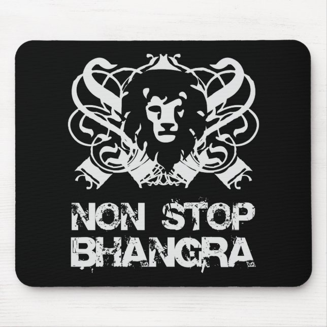 Stoppen Sie nicht Bhangra Mausunterlage Mousepad (Vorne)