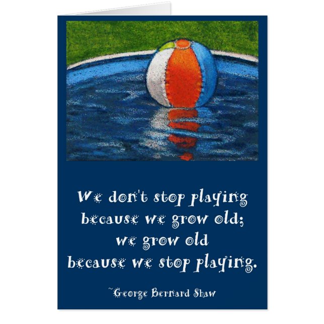 STOPPEN SIE NICHT ZU SPIELEN: KARTE (Vorne)