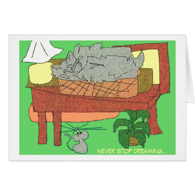 Stoppen Sie nie zu träumen (Vorderseite (Horizontal))