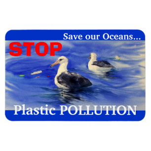 STOPPEN Sie Plastikverschmutzungs-Magneten Magnet