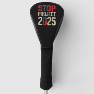 Stoppen Sie Projekt 2025 Trump Biden Vintage Golf Headcover