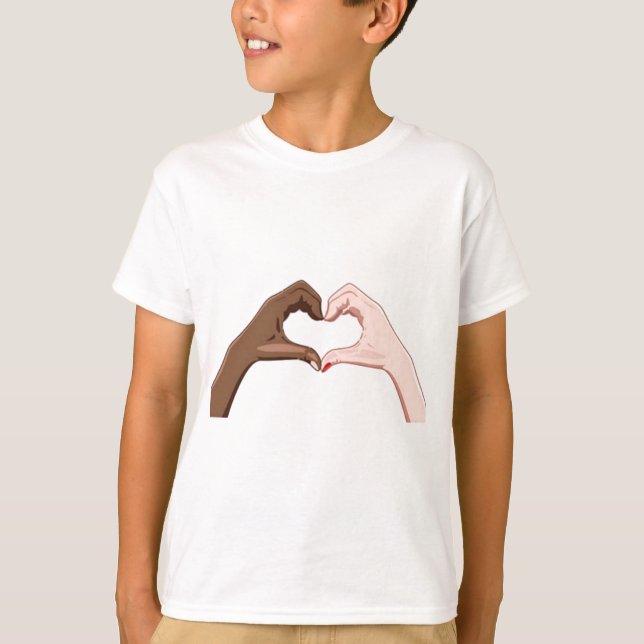 Stoppen Sie Rassismus T-Shirt (Vorderseite)