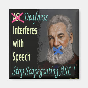 Stoppen Sie Scapecoating ASL! Magnet
