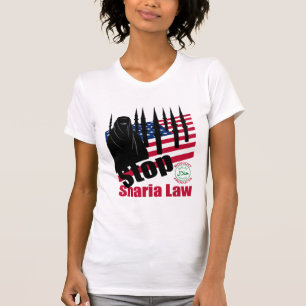 STOPPEN Sie SHARIA GESETZ (USA) T-Shirt