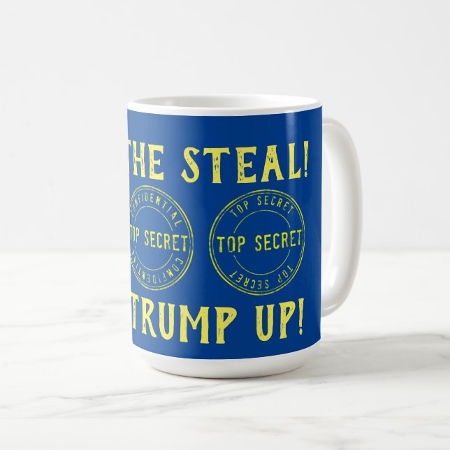 Stoppen Sie Trump an der Blockade Kaffeetasse (VorderseiteRechts)