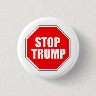 "STOPPEN Sie TRUMPF" 1,25 Zoll Button