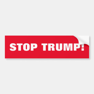STOPPEN SIE TRUMPF AUTOAUFKLEBER