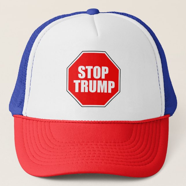 "STOPPEN SIE TRUMPF " TRUCKERKAPPE (Vorderseite)